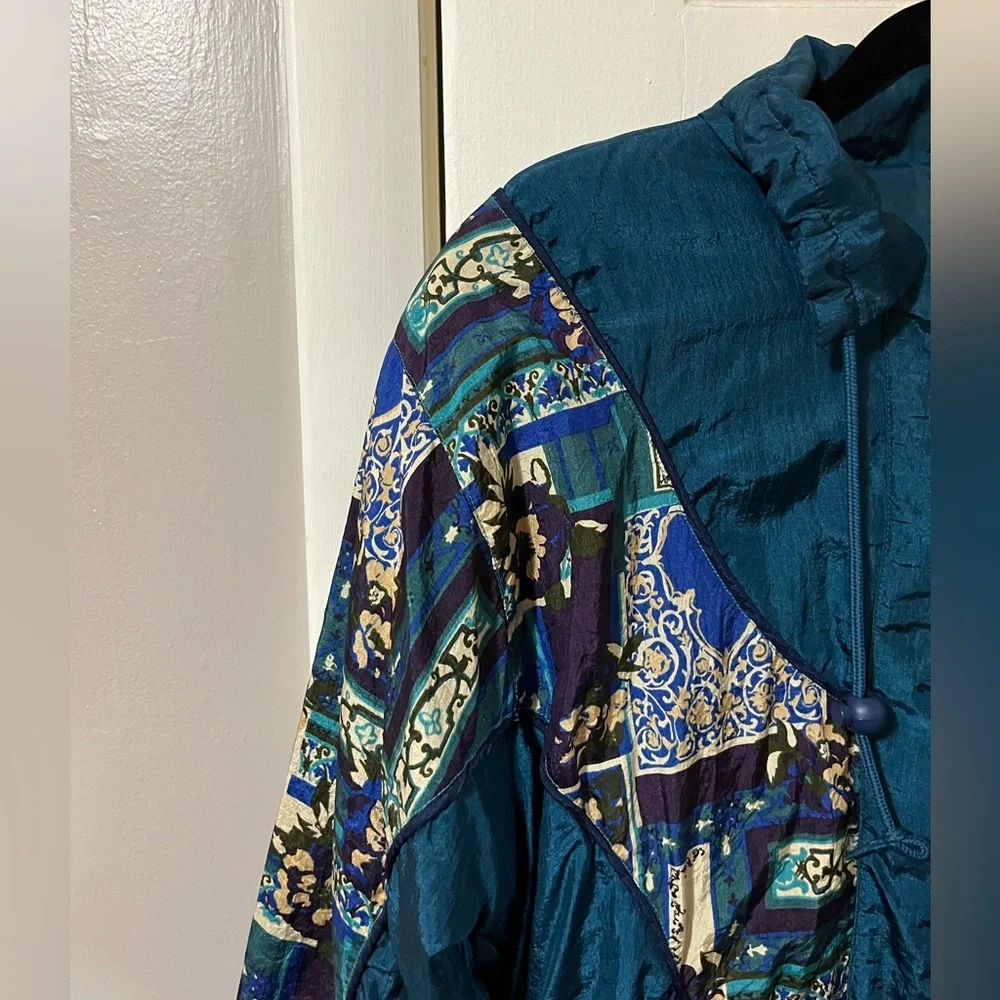 Vintage Patterned Ski Coat - Picture 6 of 8
